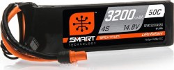 3200mAh 4S 14.8V 50C Smart LiPo Battery; IC3