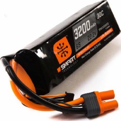 3200mAh 6S 22.2V Smart LiPo 30C; IC5