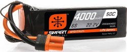 4000mAh 6S 22.2V 50C Smart LiPo Battery; IC5