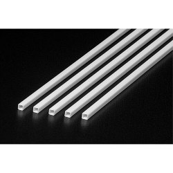 Plastic Beams 3mm Square Tube (5pcs.)