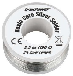 TrakPower Rosin Core Silver Solder 100g