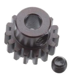 M5 Pinion Gear (15t, MOD1, 5mm bore, M5 set screw)