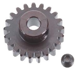 M5 Pinion Gear (21t, MOD1, 5mm bore, M5 set screw)