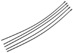Antenna tube (universal, w/ caps, 5pcs)