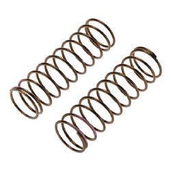 LF Shock Spring Set (Front, 1.6x11.0, 75mm, pink)