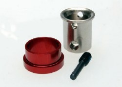 Drive Cups (1) (Attaches To T-Maxx/E-Maxx Diff Input Shaft)/ Screw Pin, M4/15 (1) Sleeve (1) (Steel