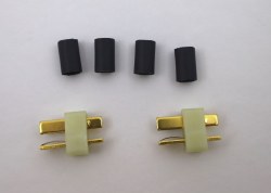 Ultra Plug, High Temp, Male (2pk), 12-16 Gauge