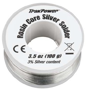 TrakPower Rosin Core Silver Solder 100g