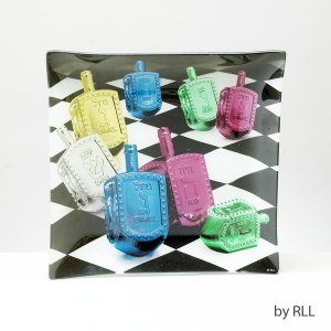 Dancing Dreidels Serving Tray