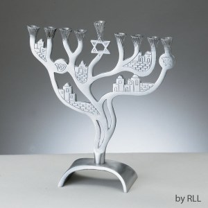 Jerusalem Winds Alum Menorah