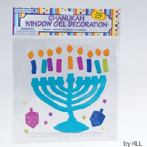 Chanukah Gel Decoration