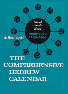 Comprehensive Hebrew Calendar