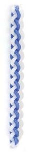 Havdalah Candle Blu/Wht