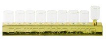 Oil Menorah Glass Cups Gold