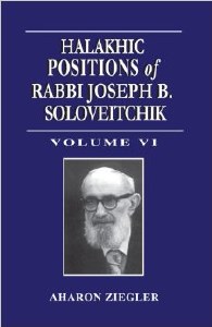 Halakhic Positions - Vol 6