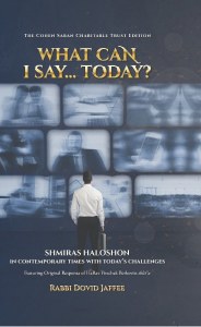 What Can I Say....Today?