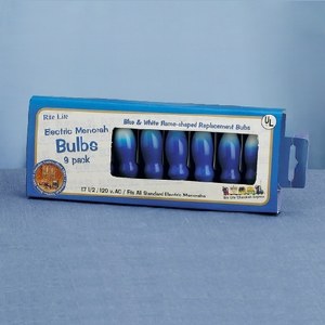 BLUE FLAME-SHAPED ELECTRIC REP