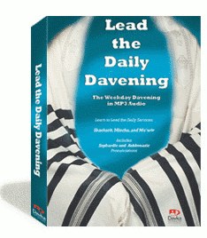 Lead The Daily Davening MP3 CD
