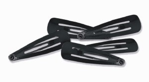 Black Kippa Clips