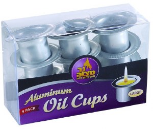 Aluminum Oil Cups - Large