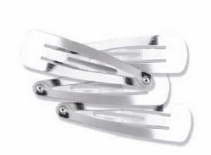 Silver  Kippa Clips