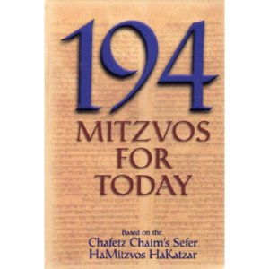 194 Mitzvos For Today