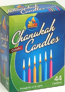 Standard Chanukah Candles