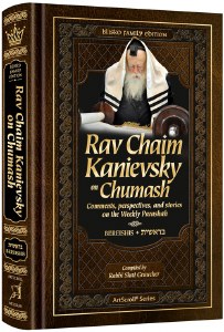 Rav Chaim Kanievsky  Devarim