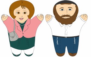 Tatty&Mommy Jewish Hand Puppet