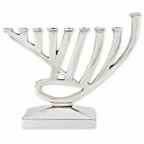 Modern Aluminum Menorah