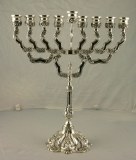 MENORAH NICKEL 12.5''