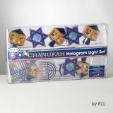 Chanukah Hologram Light Set