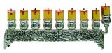 Silver Plated Oil Menorah