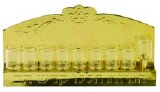 Wall Oil Menorah Glass Cups