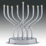 LED Menorah - Battery Operated