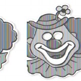 Purim Clown Mask