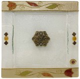 Pomegranate Square Matza Tray