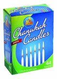 White Chanukah Candles