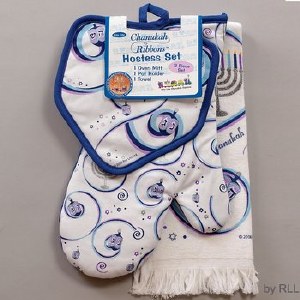 Chanukah Ribbons Hostess Set