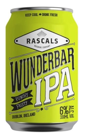 Rascal's Wunderbar IPA Can 330ML
