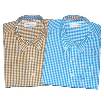 Cutter and Buck Long Sleeve Gingham Shirt