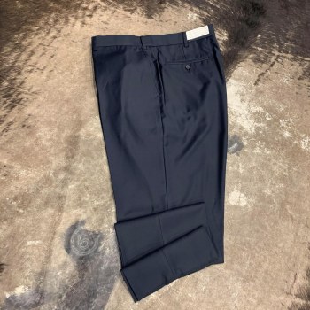 Cordovan &amp; Grey Poly Dress Pant
