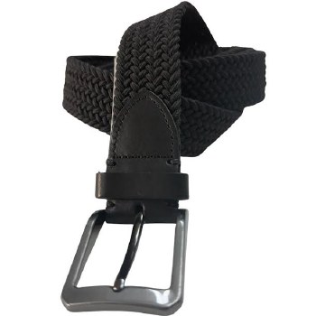 Summerfields French Braid Stretch Belt 3 Colours, Gray, Navy, Black