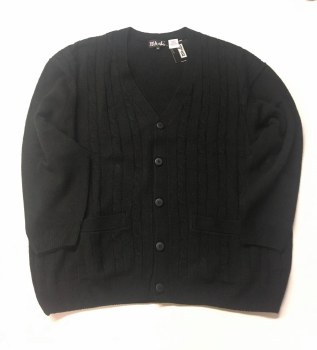 Summerfields Button Down Cardigan.Black,Burgundy,Navy