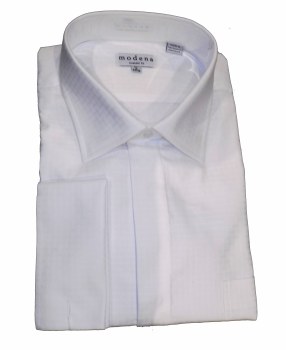 Summerfields Square Ckeck French Cuff Dress Shirt