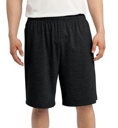 Big &amp; Tall Jersey Short-Black,Navy