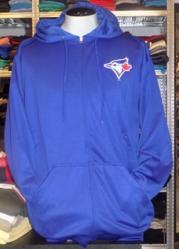 Blue Jays Full Zip Hooded Fleece