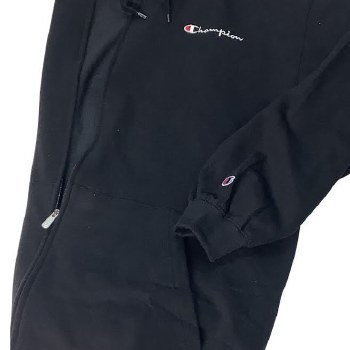 Champion Fleece Zip Hooded Sweater. 3 Colours Navy,Black,Grey