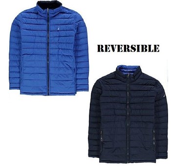 Nautica Reversible Coat. Red/Navy, Navy/Royal, Gray/Navy