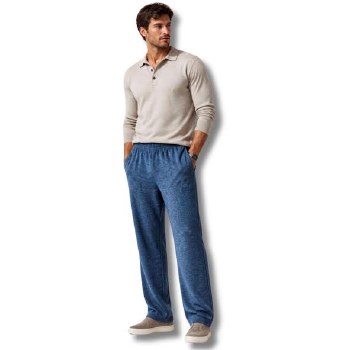 2205 Performance Athletic Open Bottom Pant -  5 Colours Blue, Black Cherry, Royal, Black, Salt Pepper